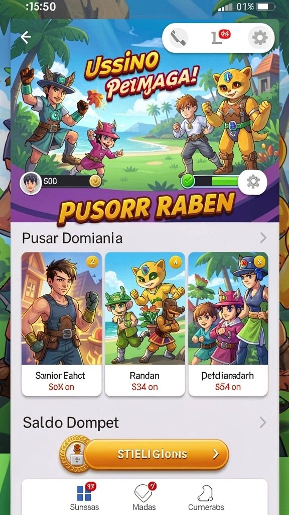 Screenshot dunia77 nomor 1