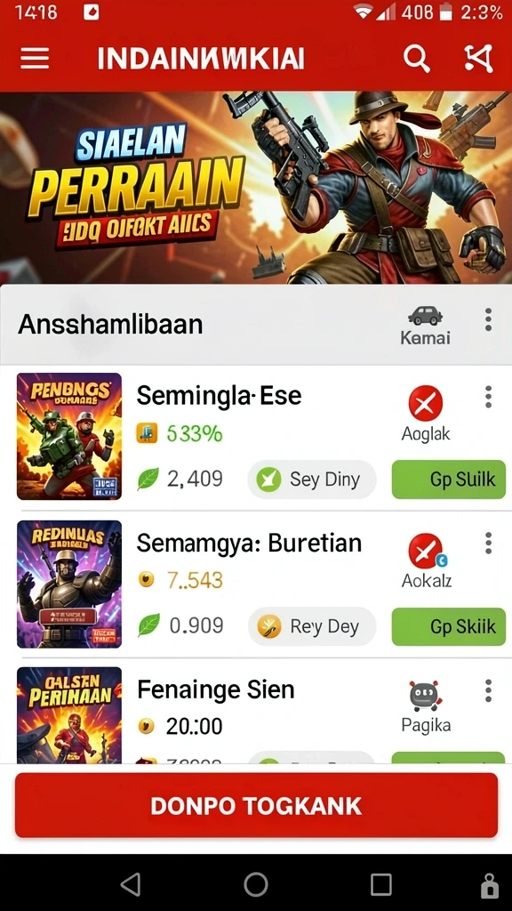 Screenshot raja132 nomor 1