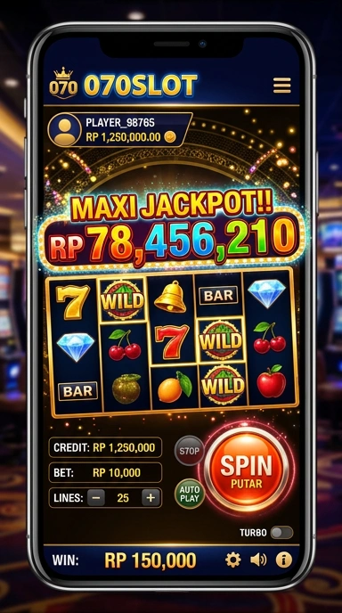 Pratinjau antarmuka 070slot — aplikasi APK resmi Android v3.4.9